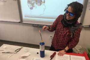 Krista Carlson Shares Glass Science and Art with Incarcerated Populations